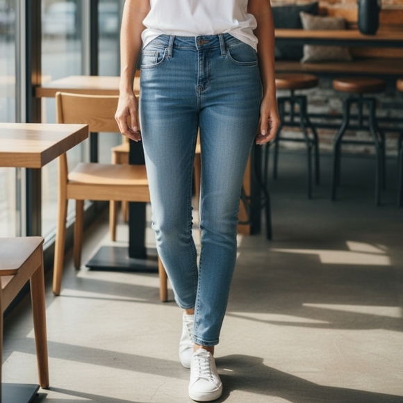 pistola Denim - EUC PISTOLA Sz. 28 Blue Low Rise Skinny Jeans